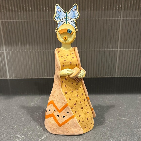OOAK Folk Art Ceramic Figure